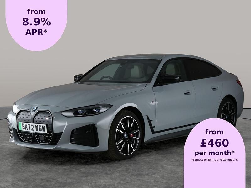 Grey Used 2022 BMW i4 M Sport Sedan | £31,367 (Good price) - Image 1/2