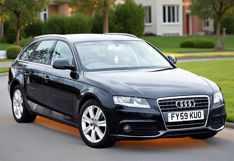 Black Used 2009 Audi A4 Estate | £3,995 (A bit pricey) - Image 1/4