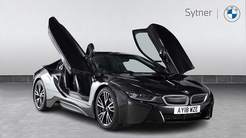 Used BMW i8 357 HP (262 kW) 2018 Grey Coupe