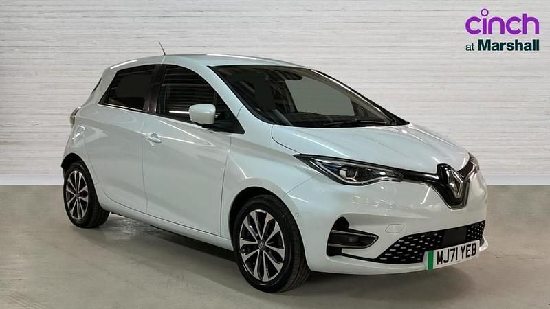 Used Renault Zoe GT-Line 100 kW (136 HP) 2021 White Hatchback