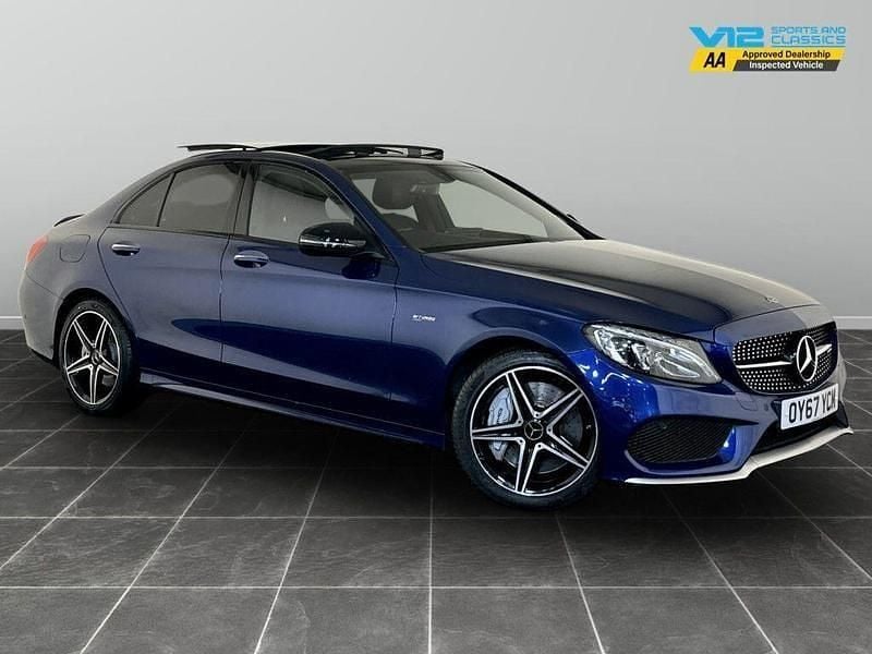 Blue Used 2017 Mercedes C43 AMG Premium Sedan | £22,495 (Fair price) - Image 1/2