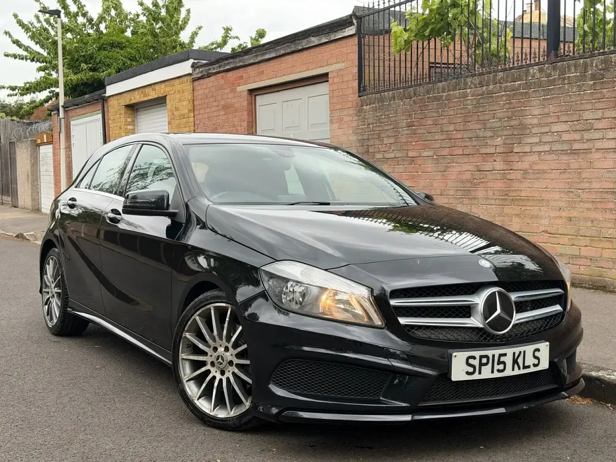 Used Mercedes A220 AMG 170 HP (125 kW) 2015 Black Hatchback