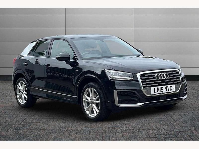 Black Used 2019 Audi Q2 S-Line SUV | £13,522 (Good price) - Image 1/4