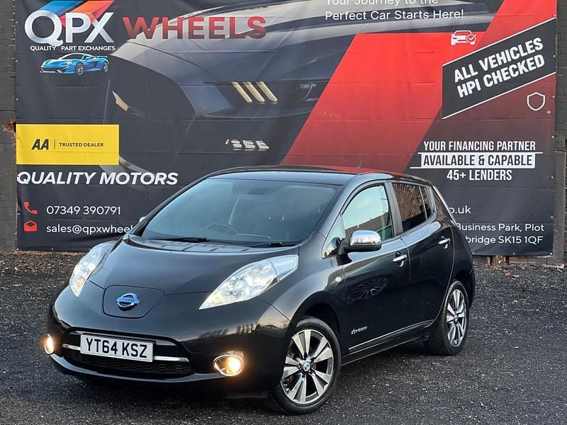Used Nissan Leaf Tekna 80 kW (109 HP) 2014 Black Hatchback