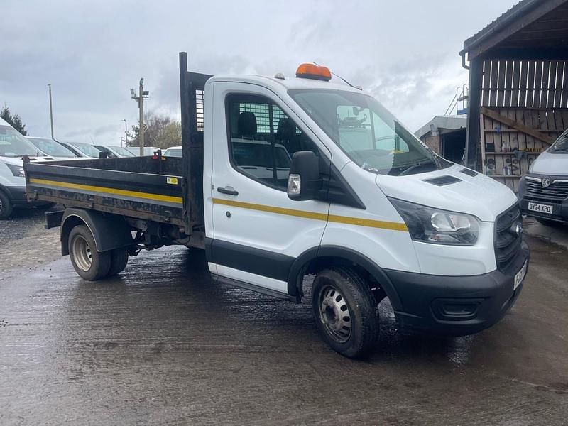 Used Ford Transit 130 HP (95 kW) 2021 White Cabriolet