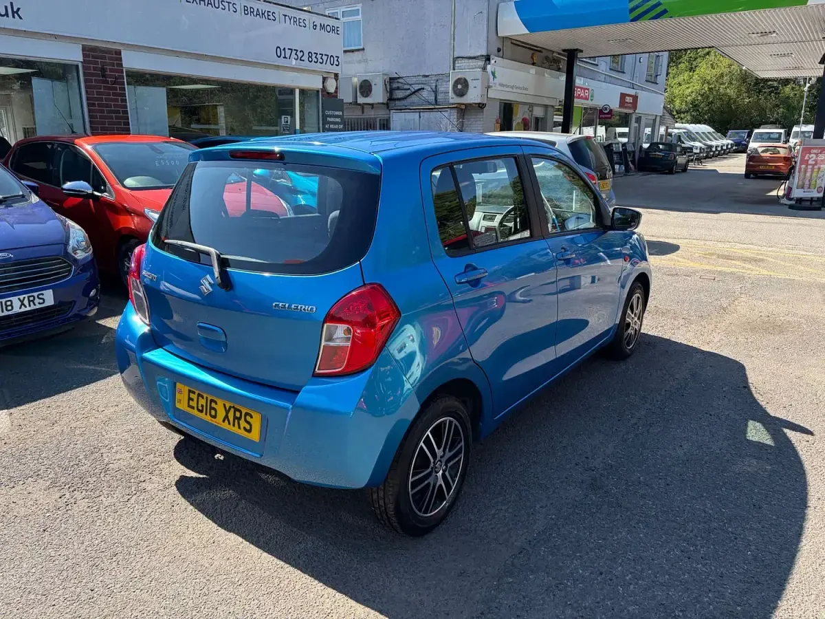 Used Suzuki Celerio SZ4 68 HP (50 kW) 2016 Blue Hatchback