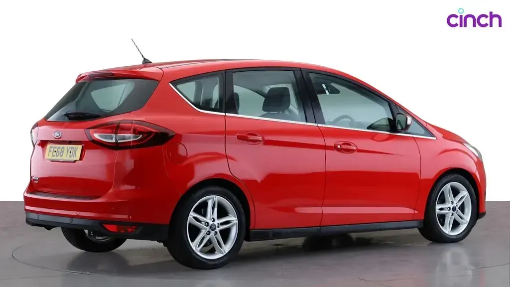 Used Ford C-MAX Titanium X 120 HP (88 kW) 2018 Red MPV