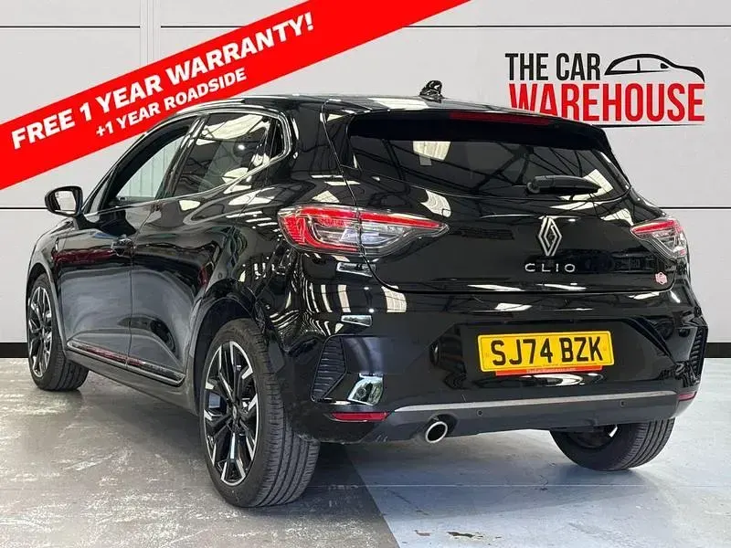 Used Renault Clio Techno 90 HP (66 kW) 2024 Black Hatchback