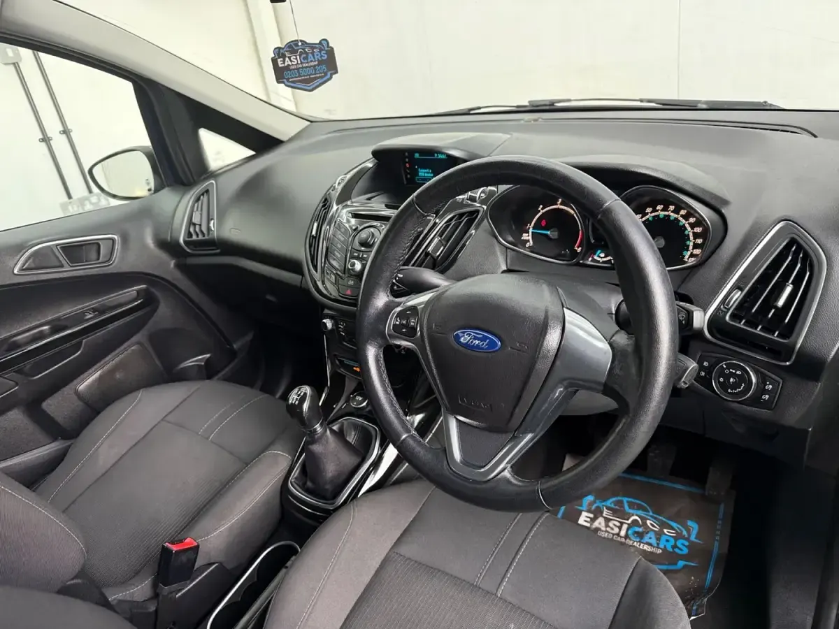 Used Ford B-MAX Zetec 95 HP (69 kW) 2014 Blue MPV