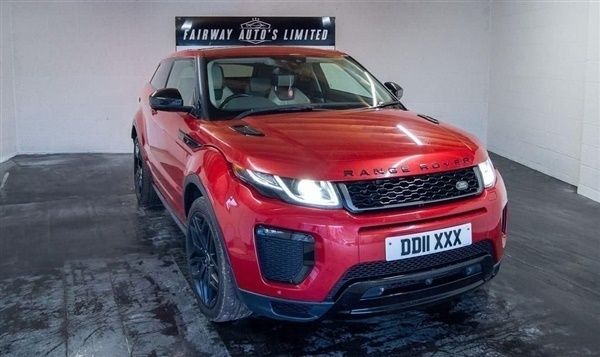 Red Used 2015 Land Rover Range Rover evoque HSE Dynamic Coupe | £11,240 (Fair price) - Image 1/1