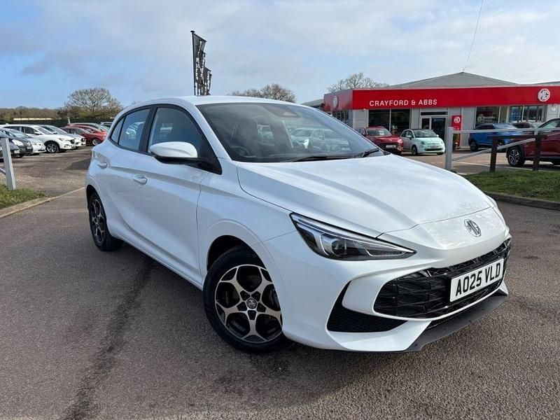 Used MG MG3 SE 115 HP (84 kW) 2025 White Hatchback