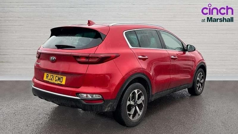 Used Kia Sportage 2021 Red SUV