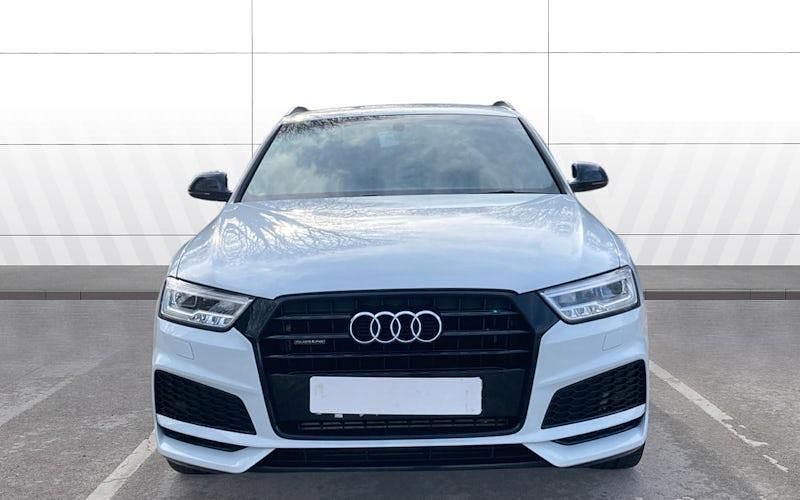 Used Audi Q3 Black Edition 180 HP (132 kW) 2018 White SUV