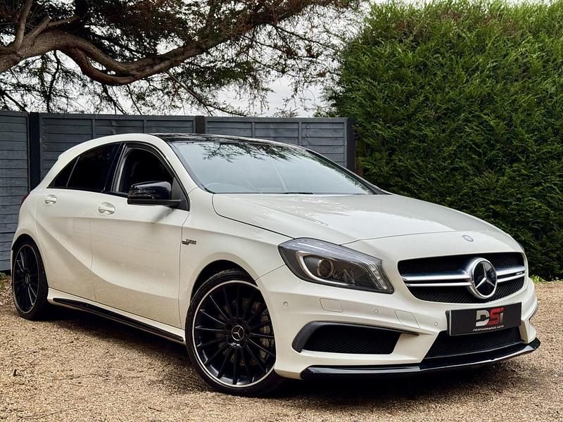 White Used 2014 Mercedes A45 AMG Hatchback | £14,990 (Expensive) - Image 1/4