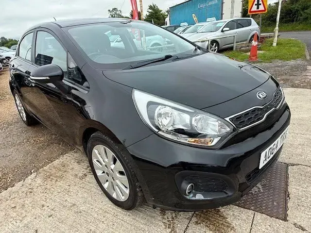 Used Kia Rio 2014 Black Hatchback