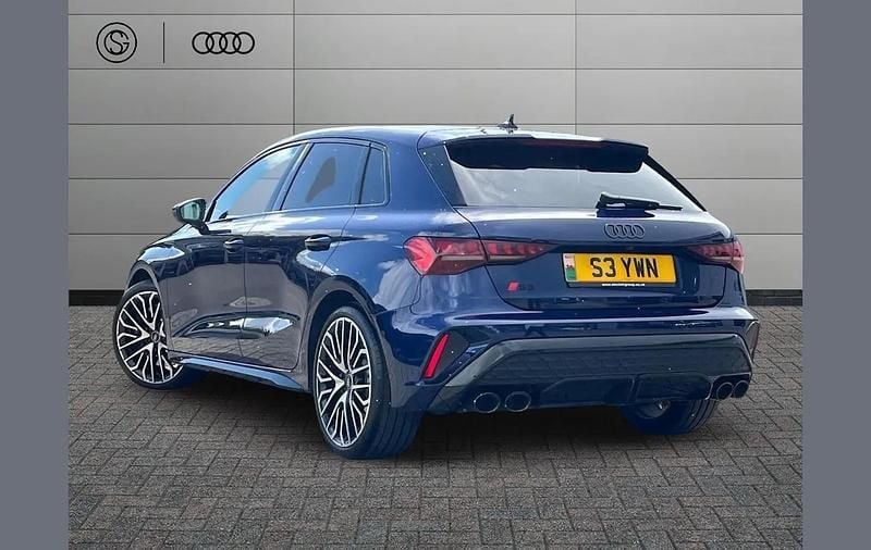 Used Audi S3 Sportback Black Edition 328 HP (241 kW) 2024 Blue Hatchback