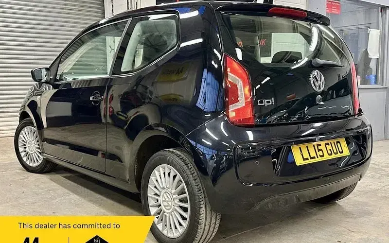Used VW up! Highline 75 HP (55 kW) 2015 Black Hatchback
