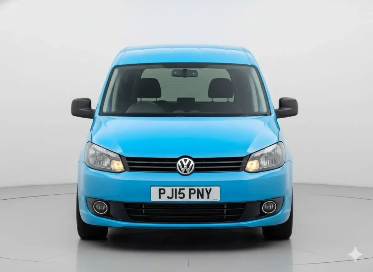 Used VW Caddy Startline 102 HP (75 kW) 2015 Blue MPV