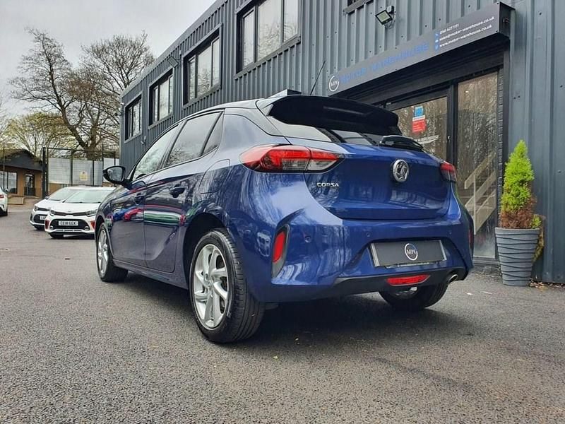 Used Vauxhall Corsa SRi 100 HP (73 kW) 2020 Blue Hatchback