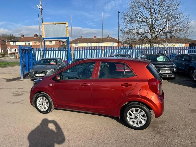 Used Kia Picanto 2017 Orange Hatchback
