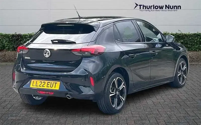 Used Vauxhall Corsa Edition 101 HP (74 kW) 2022 Black Hatchback