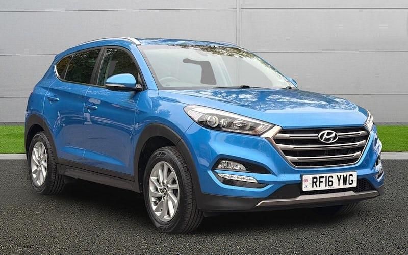Blue Used 2015 Hyundai Tucson Premium SUV | £7,995 (Expensive) - Image 1/4