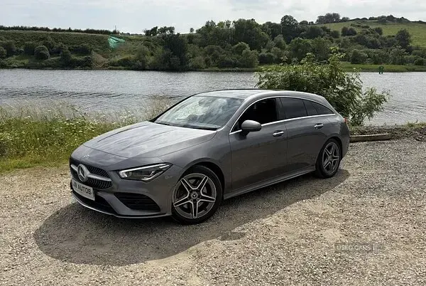 Used Mercedes CLA220 AMG Line Premium Plus 190 HP (139 kW) 2020 Grey Coupe