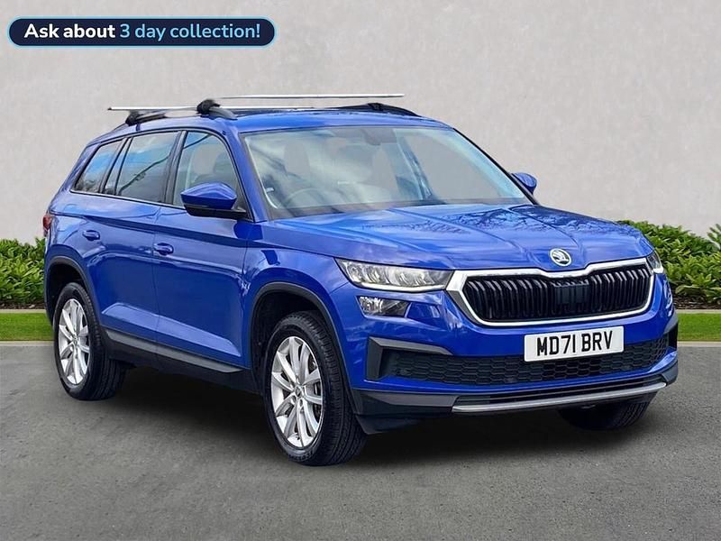 Used Skoda Kodiaq SE 150 HP (110 kW) 2022 Blue SUV