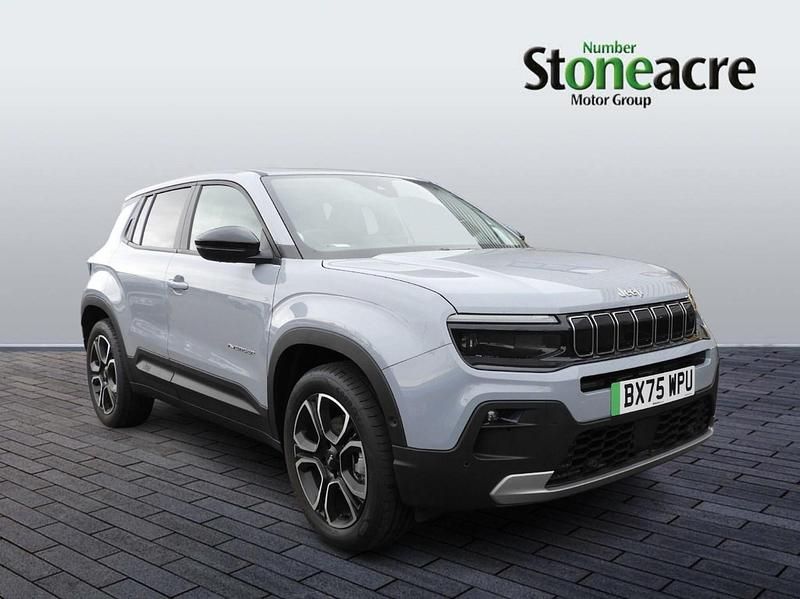Grey New 2025 Jeep Avenger Summit SUV | £23,900 (A bit pricey) - Image 1/4