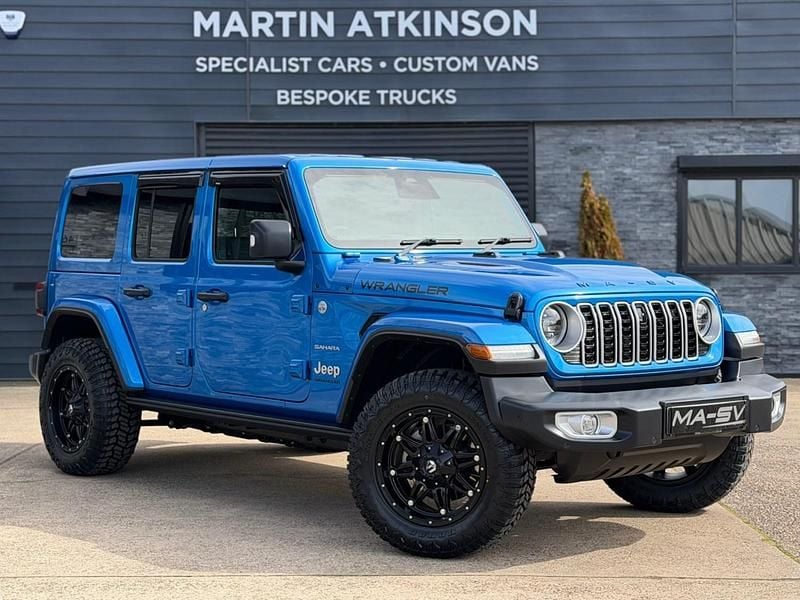Used Jeep Wrangler Sahara 272 HP (200 kW) 2024 Blue SUV