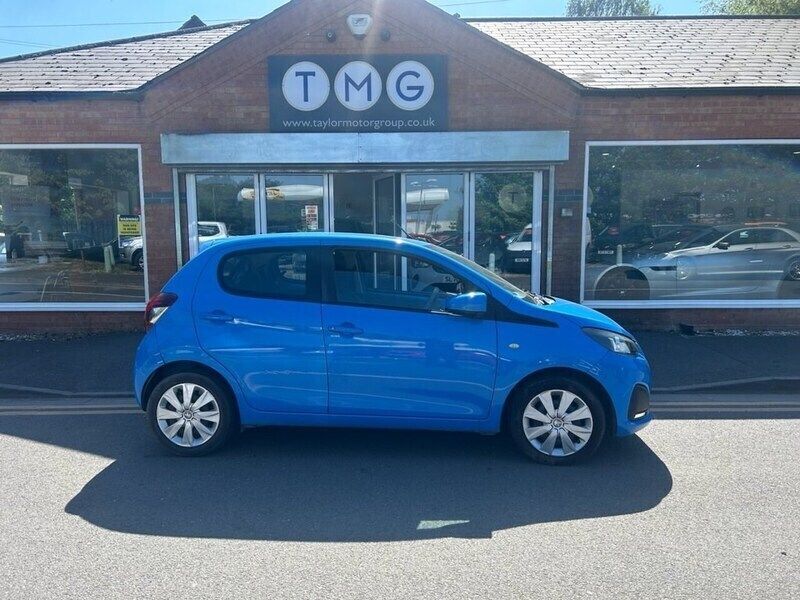 Blue Used 2015 Peugeot 108 Active Hatchback | £5,995 (Fair price) - Image 1/4