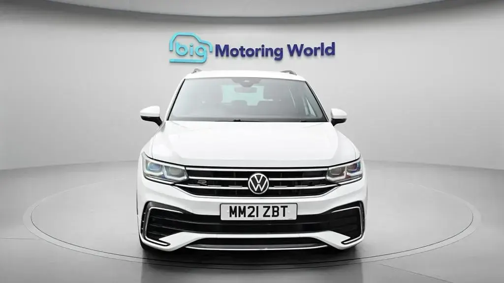 Used VW Tiguan R-line 150 HP (110 kW) 2021 White SUV