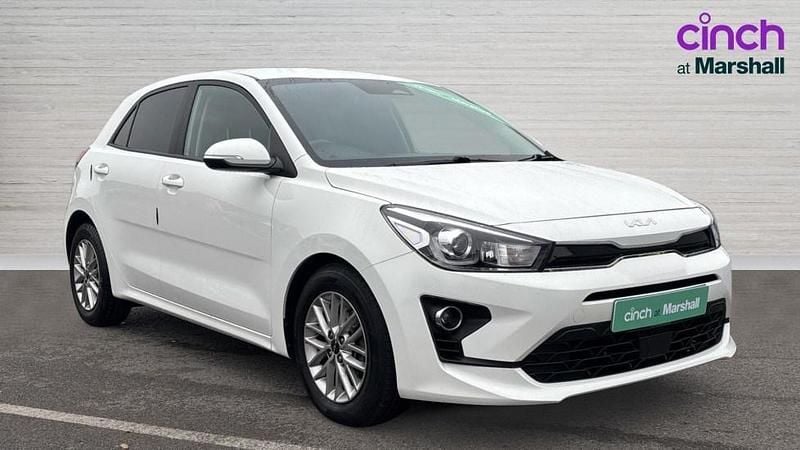 White Used 2022 Kia Rio Hatchback | £10,684 (Good price) - Image 1/4