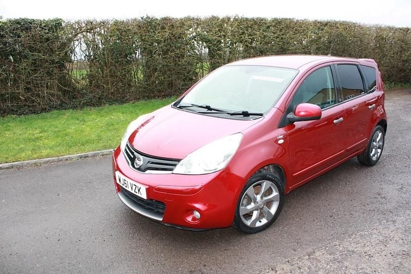 Used Nissan Note N-TEC 2011 Red MPV