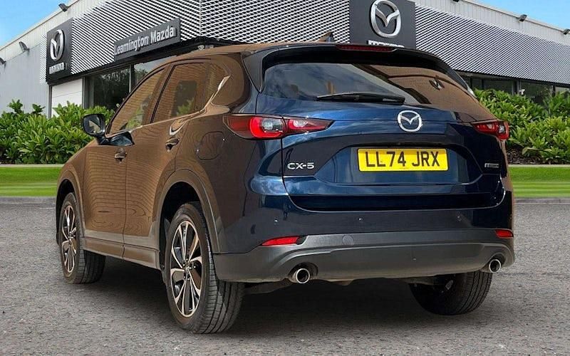 Second-hand Mazda CX-5 Exclusive-Line 165 CP (121 kW) 2024 Albastru SUV