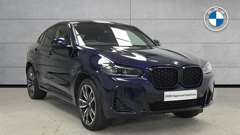 Blue Used 2024 BMW X4 M Sport SUV | £36,895 (Fair price) - Image 1/4