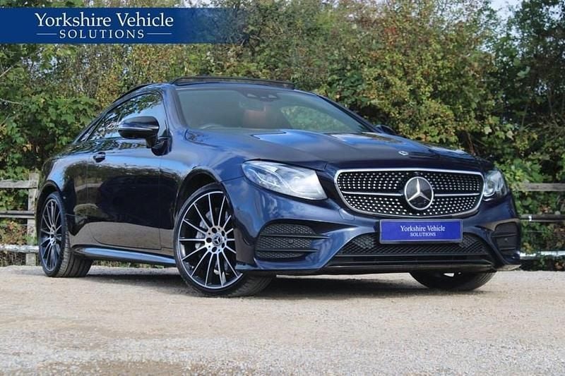 Blue Used 2017 Mercedes E400 AMG Line Premium Plus Coupe | £26,989 - Image 1/1