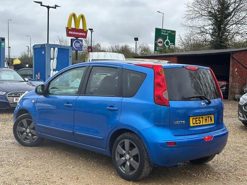 Used Nissan Note Tekna 2007 Blue Hatchback