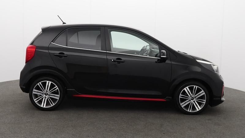 Used Kia Picanto GT-Line 66 HP (48 kW) 2018 Midnight black Hatchback