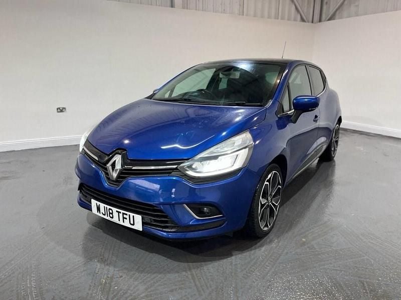 Used Renault Clio IV Signature 90 HP (66 kW) 2018 Blue Hatchback