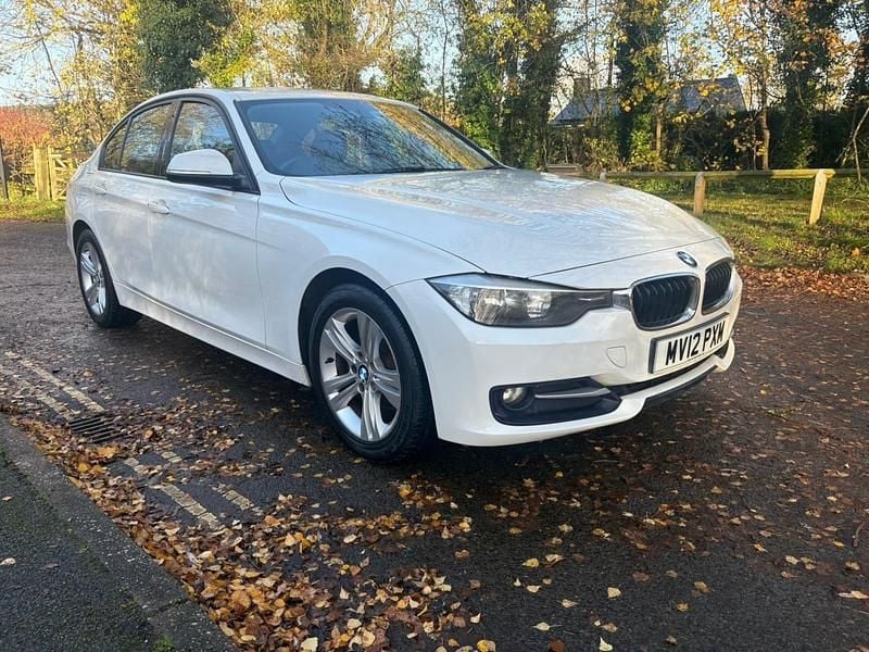 White Used 2012 BMW 320 Sport Line Sedan | £4,995 (Good price) - Image 1/4