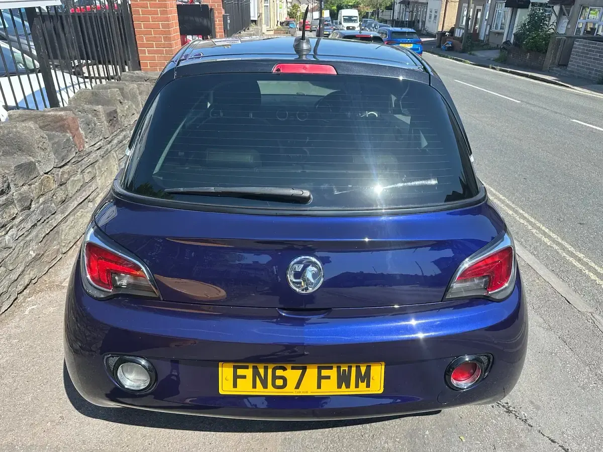 Used Vauxhall Adam Slam 100 HP (73 kW) 2017 Blue Hatchback