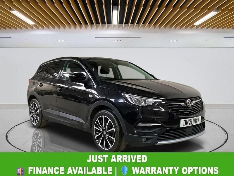 Used Vauxhall Grandland X Elite 130 HP (95 kW) 2021 Black SUV