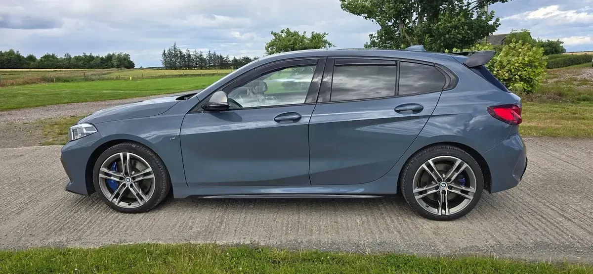 Used BMW M135 Sport Line 306 HP (225 kW) 2022 Grey Hatchback