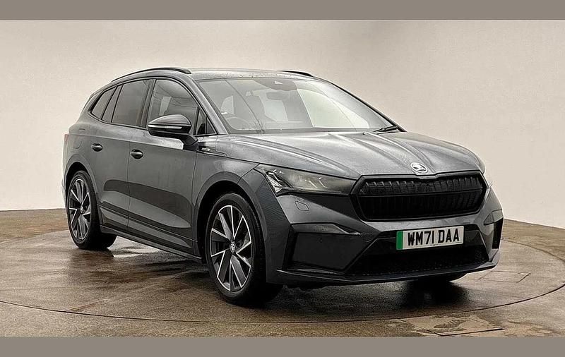 Used Skoda Enyaq iV SportLine 194 kW (265 HP) 2022 Quartz grey metallic SUV