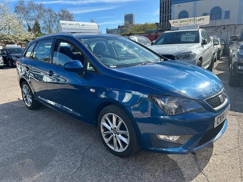 Used Seat Ibiza ST FR 105 HP (77 kW) 2014 Blue Estate