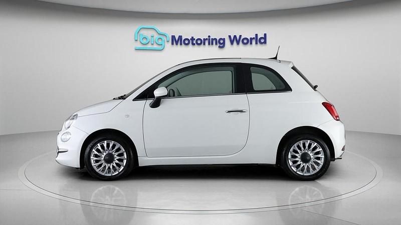 Used Fiat 500 Lounge 69 HP (50 kW) 2018 White Hatchback