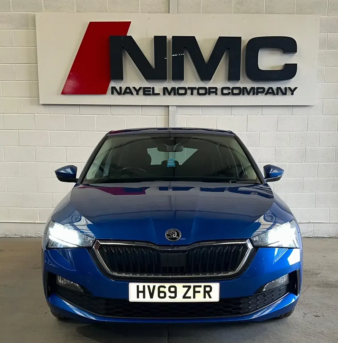 Used Skoda Scala SE L 115 HP (84 kW) 2019 Blue Hatchback