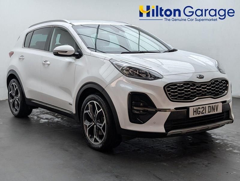 White Used 2021 Kia Sportage GT-Line SUV | £17,850 (Good price) - Image 1/4