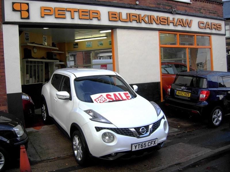 White Used 2015 Nissan Juke Acenta SUV | £5,950 (Fair price) - Image 1/4